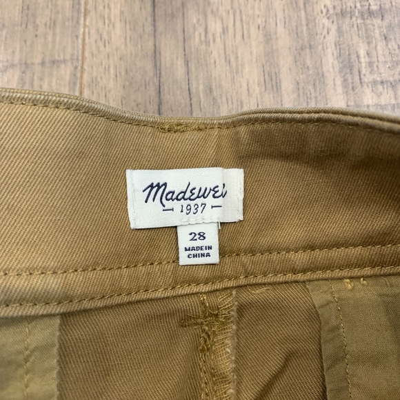 Madewell Langford Crop Wide Leg Pintuck Pants - Picture 5 of 7